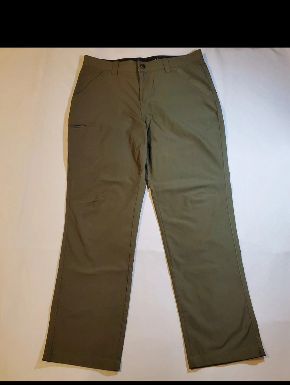 Spyder Mens Hiking Pants 32x30 Green Outdoor Technical Travel Straight Leg Chino